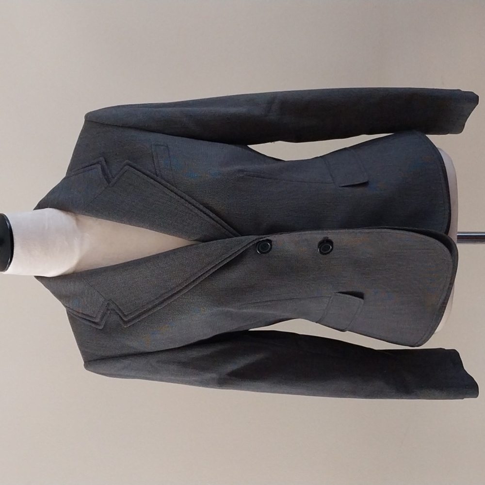 Isabella Demarco Dark Charcoal Blazer Sz 8